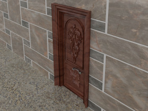 Exterior Door 3D Model
