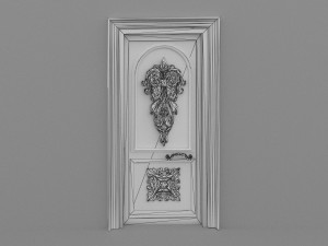 Exterior Door 3D Model