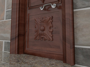 Exterior Door 3D Model