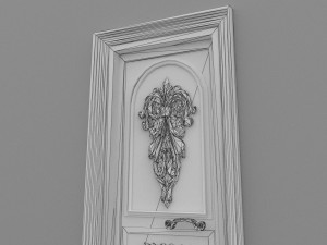 Exterior Door 3D Model