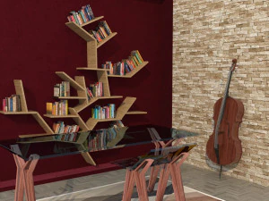 Salle d'exposition Modèle 3D