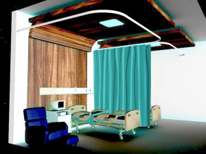 Hospital Ward 3 3D Model