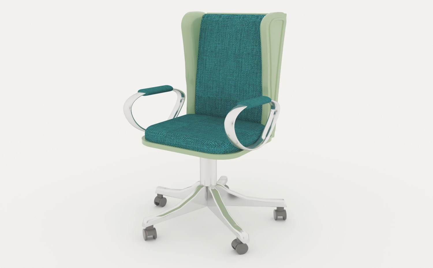 Elite Office Chair 3D Model .c4d .max .obj .3ds .fbx .stl .blend