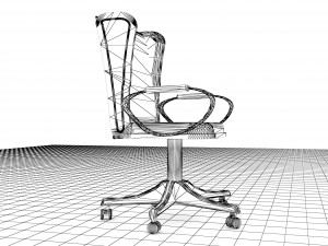 Elite Office Chair 3D Модель