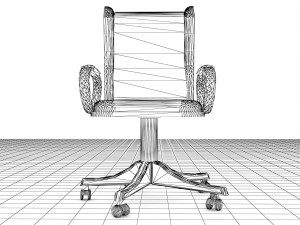 Elite Office Chair 3D Модель
