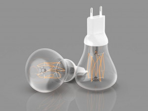 Rustic Plug Bulb 3D Модель
