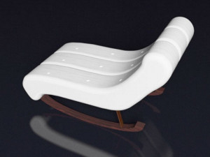 TV Chair Modello 3D