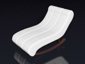 TV Chair Modello 3D