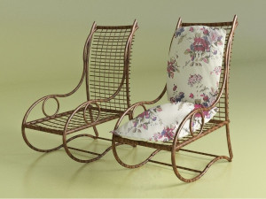 Bamboo Chair 3D Model