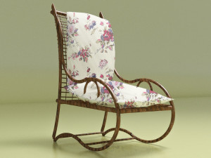 Bamboo Chair 3D Модель