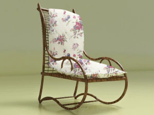 Bamboo Chair 3D Model