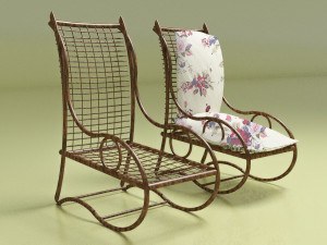 Bamboo Chair 3D Модель