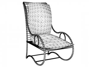 Bamboo Chair 3D Model