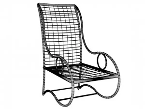 Bamboo Chair 3D Model