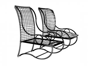 Bamboo Chair 3D Model