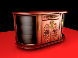 Buffet 3D Model