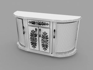 Buffet Modello 3D