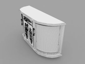 Buffet Modello 3D