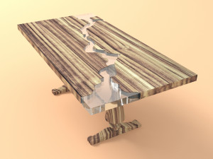 Coffee Table Bosphorus Modelo 3D