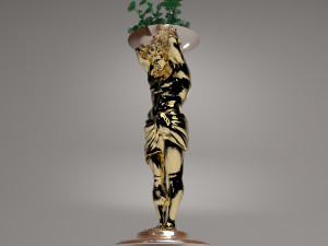 Flower Stand 4K 3D Model