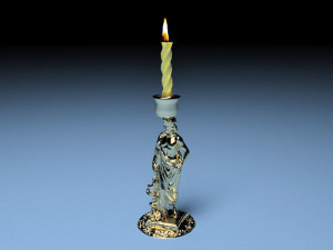 Roman Candlestick 3D Model