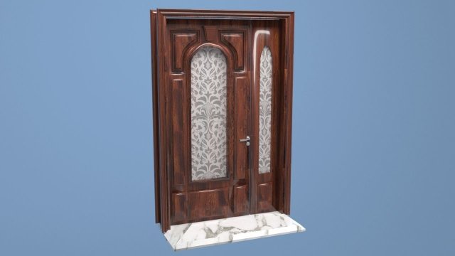 Main Door Modelo 3D .c4d .max .obj .3ds .fbx .stl .blend 