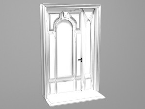 Main Door Modelo 3D
