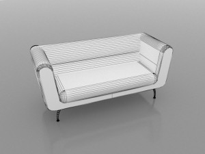 Modern Sofa 3D Model