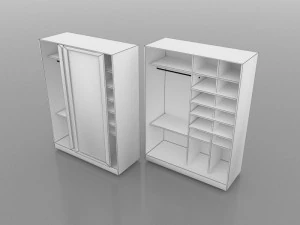 Wardrobe 3D Model