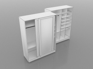 Wardrobe Modelo 3D