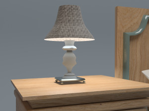 Bedroom Set 4K Modello 3D