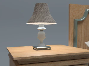 Schlafzimmer-Set 4K 3D Modell