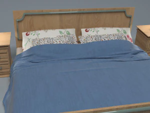 Schlafzimmer-Set 4K 3D Modell