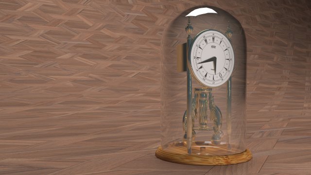 Lantern Clock 4K 3D Model .c4d .max .obj .3ds .fbx .stl .blend 