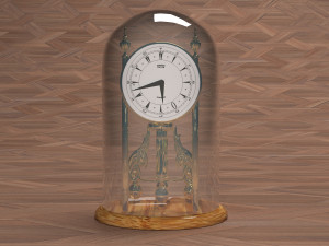 Lantern Clock 4K 3D Model