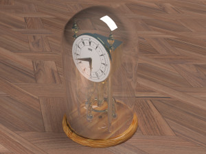 Lantern Clock 4K 3D Model