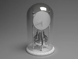 Lantern Clock 3D Model
