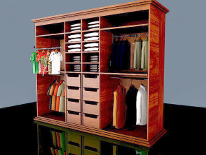Wardrobe 2 3D Model