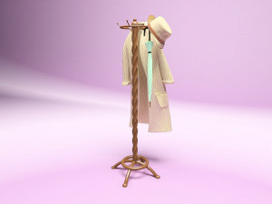 Clothes Hanger Modelo 3D