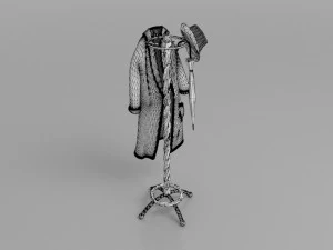 Clothes Hanger 3D Model