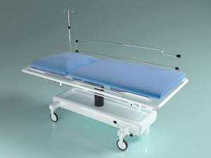 Emergency Service Stretcher 3D Model