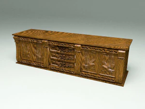 Massive Console 3D Model