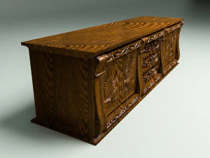 Massive Console 3D Model