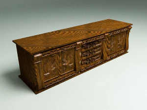 Massive Console 3D Model