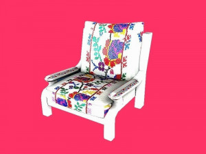 Armchair Pack - 24 Pieces 3D Model