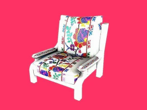 Armchair Pack - 24 Pieces 3D Model