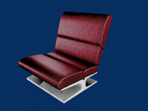 Armchair Pack - 24 Pieces 3D Model