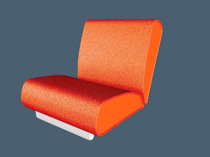 Armchair Pack - 24 Pieces 3D Model