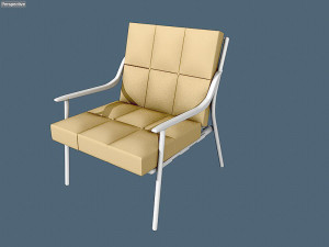 Armchair Pack - 24 Pieces 3D Model