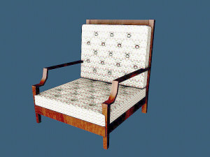 Armchair Pack - 24 Pieces 3D Model